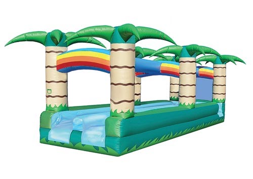 2 Lane Tropical Slip &amp; Slide