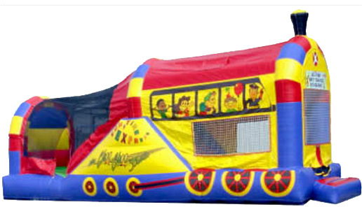 Jump N Slide Train Combo